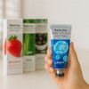 Individually Packaged Collagen Hand Cream 100ml - Moisturizing Hand Care Gift Set Pams Strawberry 5ea