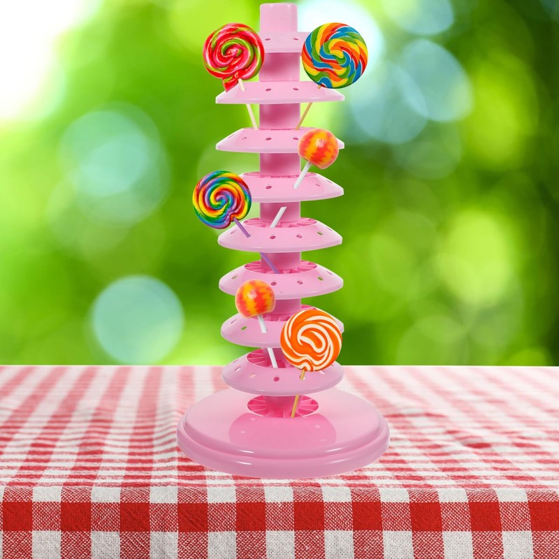Ciieeo 1pc Soporte De Paletas De Dulce De 8 Niveles