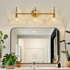 Qgiytp Vintage Bathroom Light Fixtures Gold Bathroom Vanity Light with