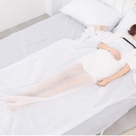 Disposable Bed Sheet Pillow Sanitary Cover Travel Quarantine bed cover 180x200