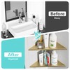 Corner Shower Shelves, 10” Recessed Tile Shower Shelf Brushed Golden,
