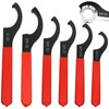 Joint C Hook Wrench, Pack of 6 Threaded C-Shaped Keys