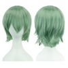 12 Inch Short Bob Wig with Bangs - Synthetic Cosplay