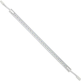 120 Line-Voltage LED Strip Light - Cool (6,000k) - Dimmable - Under Cabinet and Furniture - 120v/110v - (No Transformer Needed) Cool White Untra Thin 16" Strip