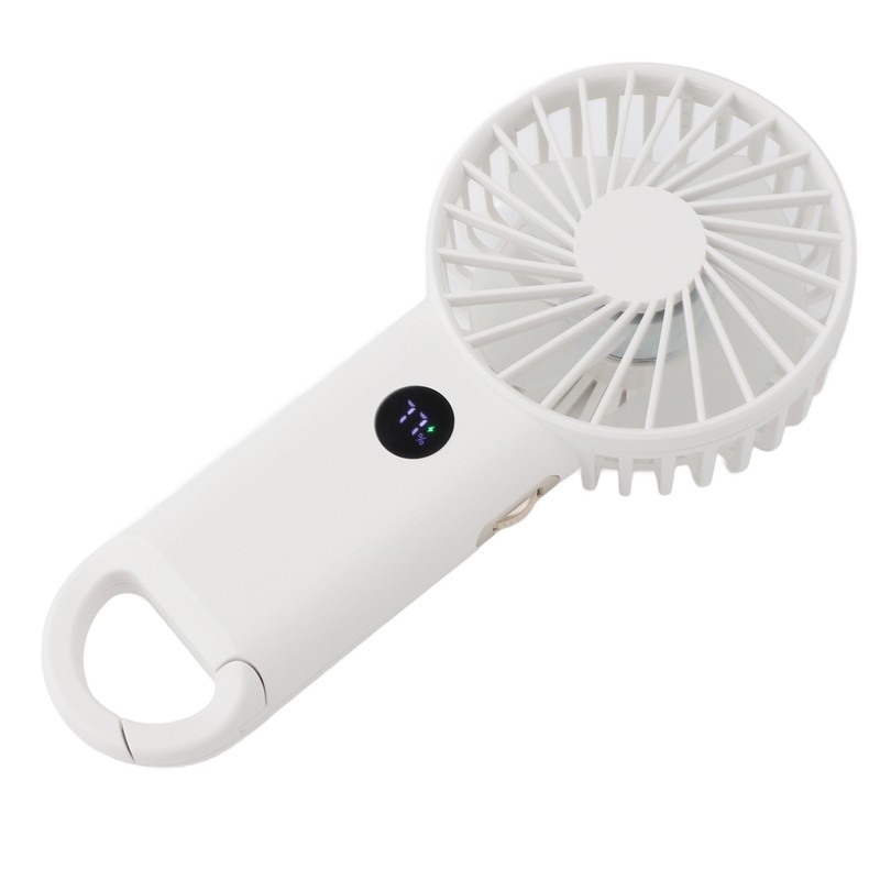 Handheld Fan Multifunction 100 Levels Stepless Speed Intelligent Digital Display