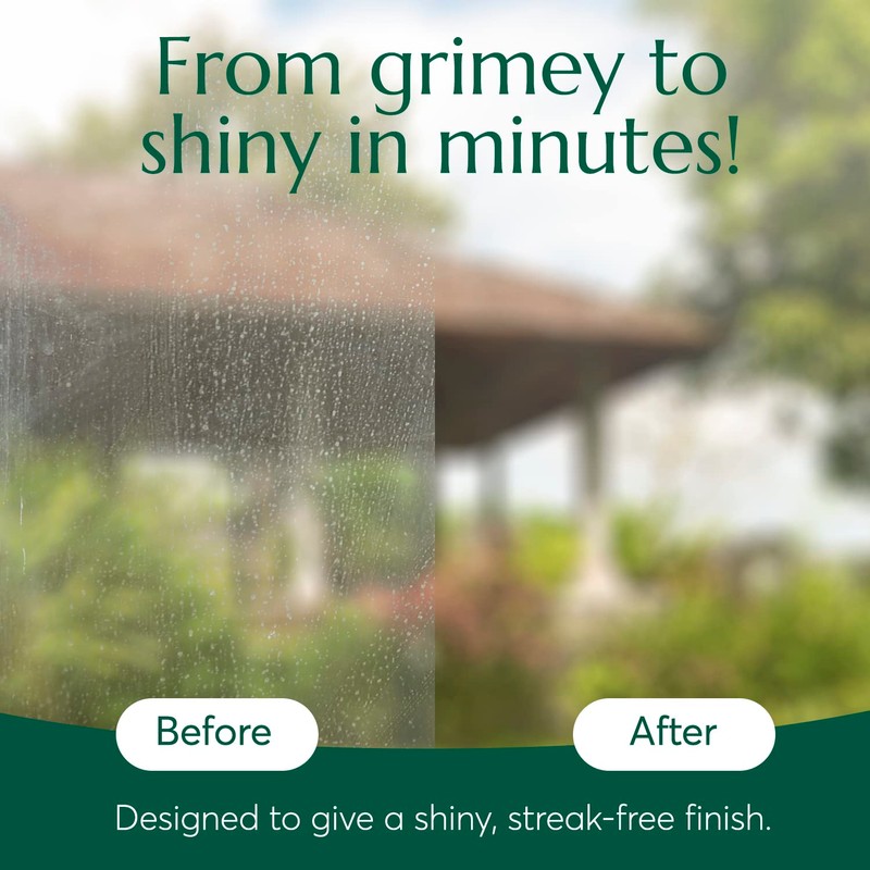 CLEANOMIC Glass and Mirror Cleaning Tablets (6 Pack) - All-Purpose