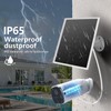 8W Solar Panel for Outdoor Security Camera, 5V Micro USB
