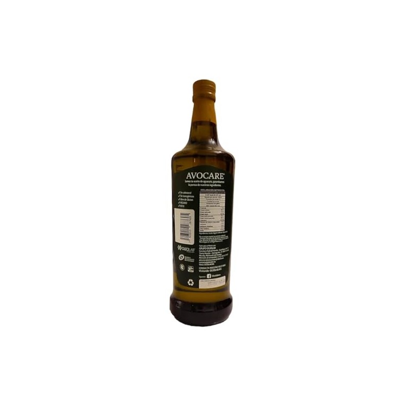 Avocare Aceite Aguacate Extra Virgen Prensado Frío Rico Omegas Freir