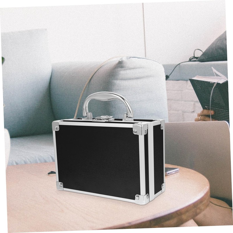 OHPHCALL Cosmetic Case Electronic Storage Travel Makeup Bag Large Locking