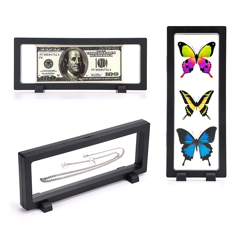 Skelang 3 Pieces Floating 3D Display Display Stand Hanging Frame