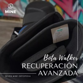 SEVEN MINE Bota Walker Corta (28cm) Neumática Válvula Bw-7703 | Ferula