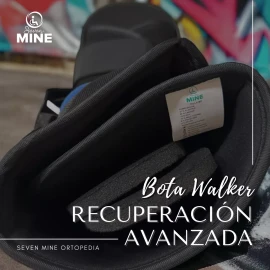 SEVEN MINE Bota Walker Corta (28cm) Neumática Válvula Bw-7703 | Ferula