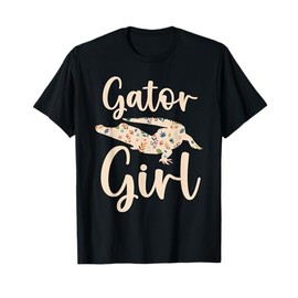 Gator Girl Alligator Lover Zookeeper Crocodile T-Shirt