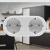 Wifi Smart Plug Wifi Dual Outlets Socket Shunt Double Control