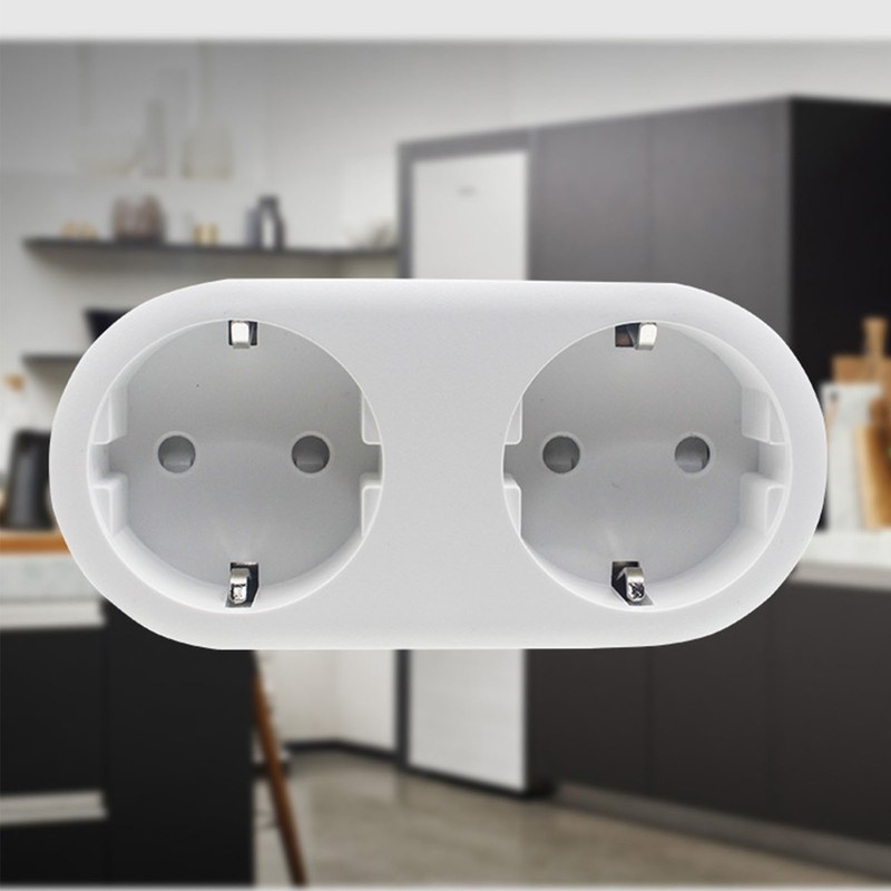 Wifi Smart Plug Wifi Dual Outlets Socket Shunt Double Control