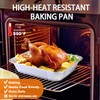 Homewarm Aluminum Foil Pans 9x13 Disposable - Half Size Aluminum