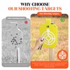 Kryonix 3/8" AR500 Steel Torso Target – 7x12 Silhouette