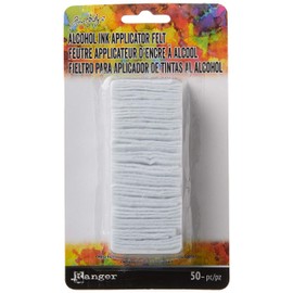 Ranger TIM20844 Adirondack Alcohol Ink Replacement Felt Pack,White