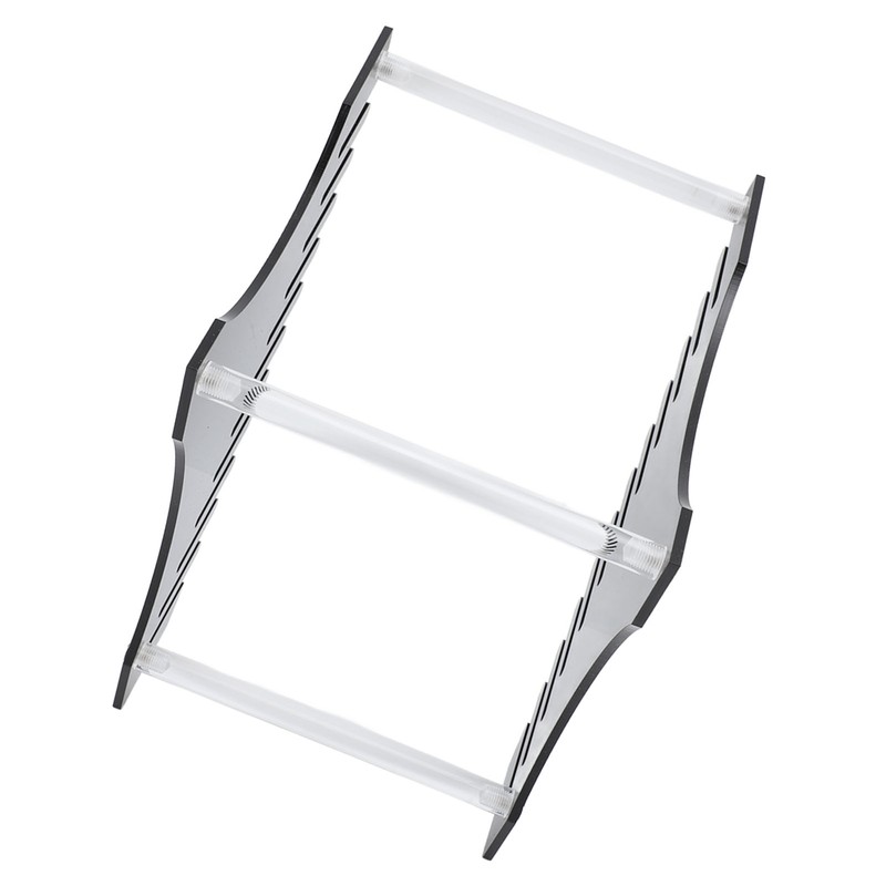 Record Storage Holder 12 Slots Acrylic Vinyl Record Organizer Easy