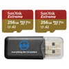 SanDisk Extreme V30 A2 256GB Micro SD Card (Two Pack)