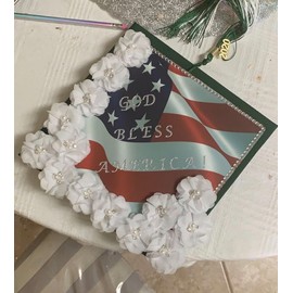 Peel and Stick Glitter Alphabet Letter and Number Stickers for Grad Cap - Assorted Colors by Tassel Toppers Scrapbooking Art and Crafts Projects (White)