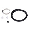 Chlorinator Feeder Connection Pack with Nut Gasket Clamp Tubing for
