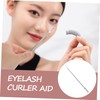 Healeved Ergonomic Handle Lash Brush Stainless Steel Eyelash Separator Tool
