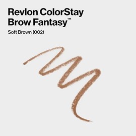 Lápiz y gel para cejas Revlon Colorstay Brow Fantasy tono Soft Brown
