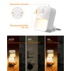 FLOWood Night Light Socket with Twilight Sensor and Motion Sensor,