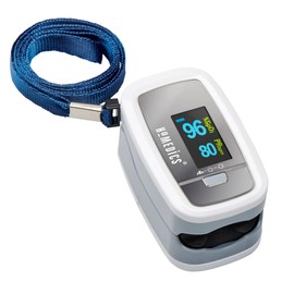HoMedics Premium Pulse Oximeter ±2% Measurement Accuracy Pulse Rhythm Graph