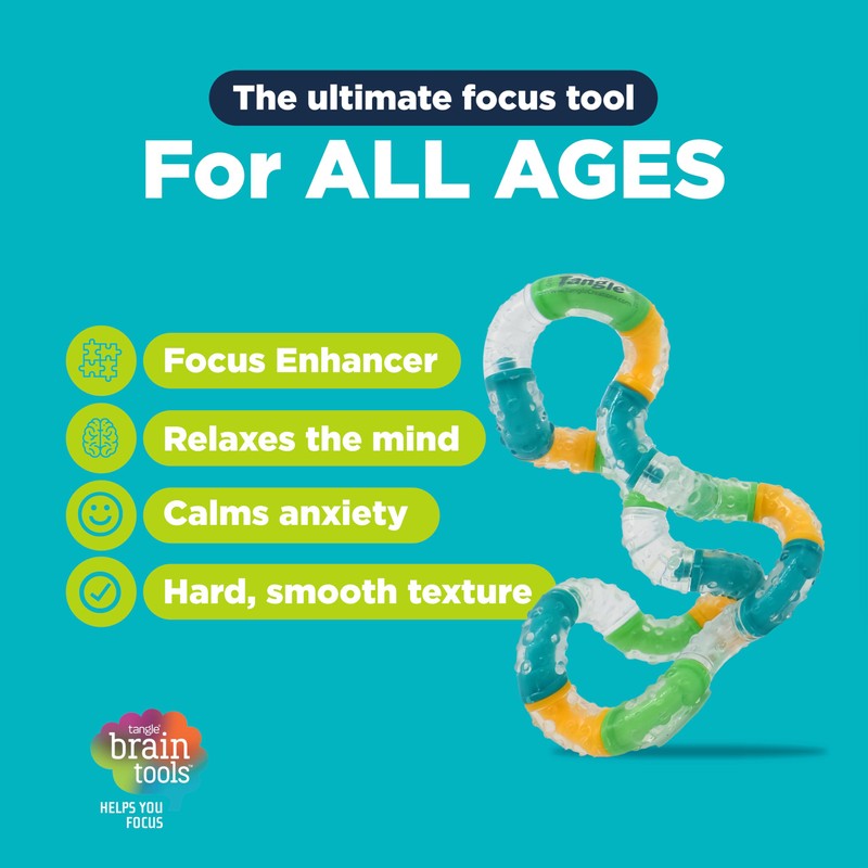 TANGLE Tangle BrainTools Imagine Fidget to Focus (Assorted Colors)