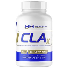 Héctor Huitzil Signature Series CLAx - Cápsulas a base de Ácido Linoleico Conjugado | Derivadas de Aceite de Semilla de Cártamo | 90 cápsulas | 30 servicios