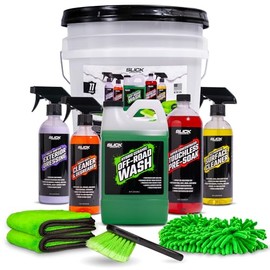 Slick Products Off-Road Wash & Detail Kit (11 Piece)