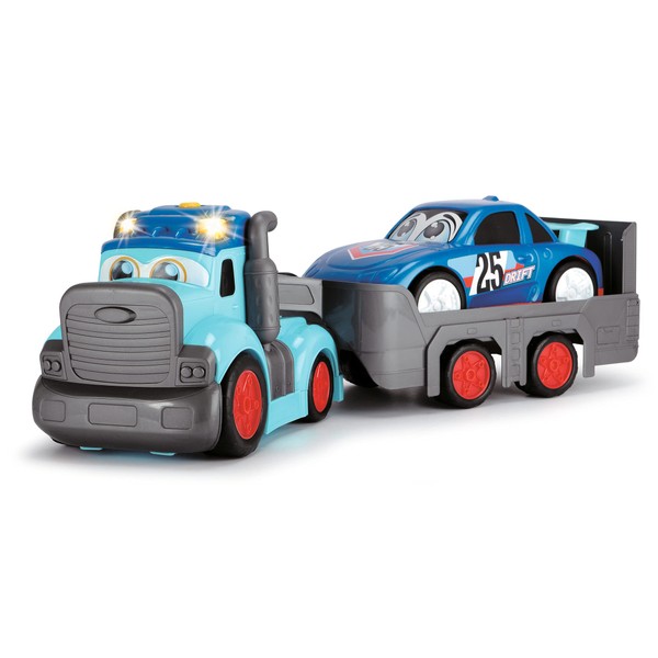Dickie Toys - Happy 25 Inch Truck And Trailer With 1 Car