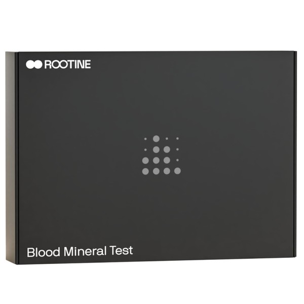 Rootine Mineral Blood Test Kit, At Home Collection Kit for Mineral Deficiencies and Levels, Fast Results from CLIA-Certified Labs, Determine and Track Values for Vitamins, Copper, Zinc, and More