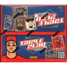 2013 Panini Triple Play Baseball Box