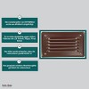 KOTARBAU 05907465900836 Post Support, 165 x 100 mm, Brown