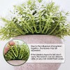 4 Macetas de Plantas Artificiales Decorativas Hogar,Pequeños Arbustos Artificiales de