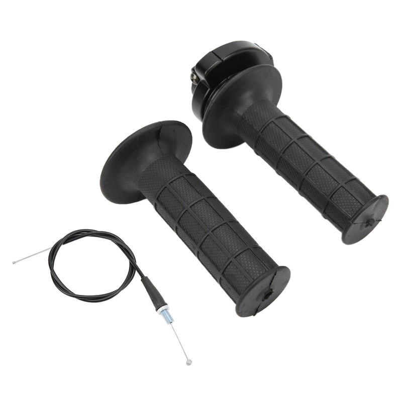 7/8in Twist Throttle Grips with Cable Replacement for CRF KLX