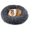 HeNdShe Guinea Pig Bed Soft Washable Donut-Shaped Burrowing Pet Bed