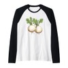 Rutabaga Retro Vintage Raglan Baseball Tee