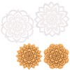 Set of 2 Mandala Cookie Cutters, 2 pieces - Bakerlogy