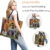 crazy bean Pack of 2 Printed Fabric Bags, Reusable Shopping