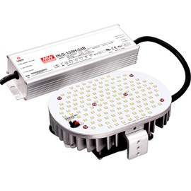 OSTEK 120W Shoebox LED Retrofit Kits Replacement 400W HID/MH/HPS, E39 Mogul Base 5000K Retrofit Lights for Area Parking Lot, Canopy