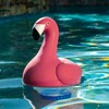 WWD POOL Pool Chlorine Floater, Floating Pool Chlorine Dispenser (Flamingo),