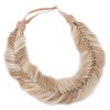 CAISHA Braided Hairpiece Hairband Headband Hair Accessories Light Blonde Highlights