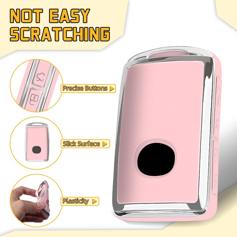 FT FUNTOR for Mazda Key Fob Cover,Compatible with Mazda 3/6/3