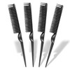 3-Row Rat Tail Styling Comb Set (4PCS) – Flexible Comb