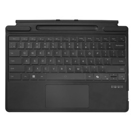 ADESSO Surface Pro Keyboard Case Bluetooth 5.0 Wireless Slim Aluminum Design Scissor Switch Keys Touchpad Compatible with Surface Pro 8 9 10 11