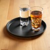 Thunder Group PLFT1100BR Non Slip Tray, 11" Diameter, Round Dishwasher-Safe,